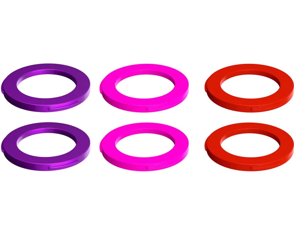 Magura 2-Piston Caliper Colored Cover Kit for One Caliper (Purple, Red, Neon Pink)